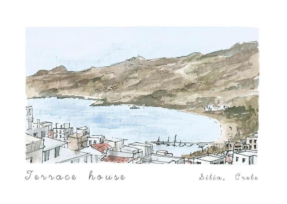 Apartmán Terrace House Sitia  Exteriér fotografie